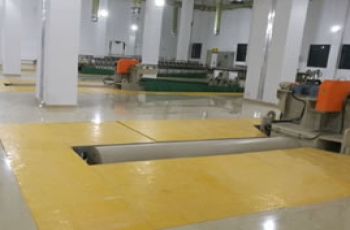 廣東深圳福田污水處理廠(chǎng)玻璃鋼格柵、蓋板安裝工程